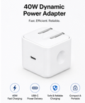 Apple 40W USB-C Power Adapter (for iPhone, iPad & AirPods)