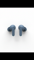 Slate Blue wireless earbuds